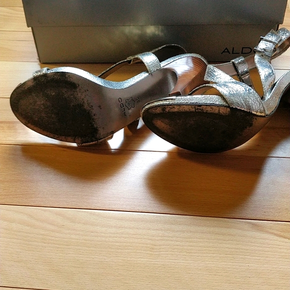 Aldo silver strapped stiletto - Picture 6 of 7